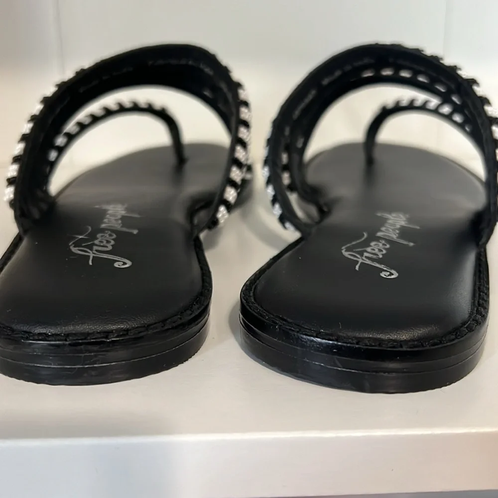 NWT FREE PEOPLE BEATRICE BEADED SANDAL - Picture 6 of 9